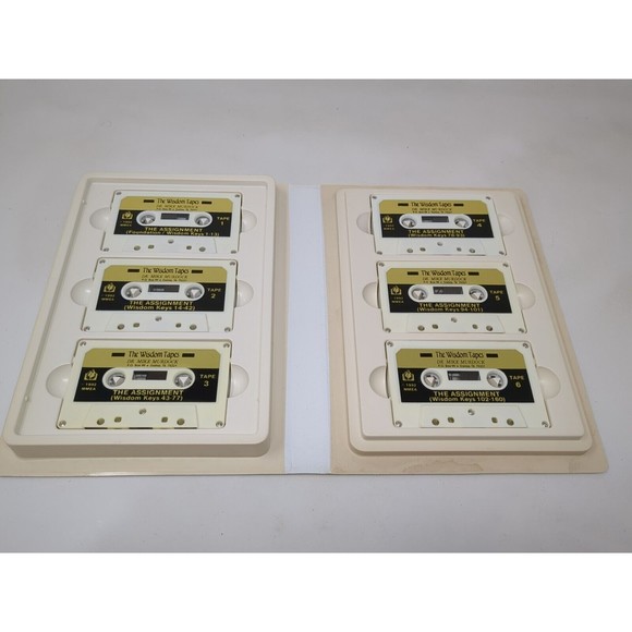 The Assignment Mike Murdock 160 Wisdom Keys 6 Cassette Tapes Audiobook - Picture 2 of 5
